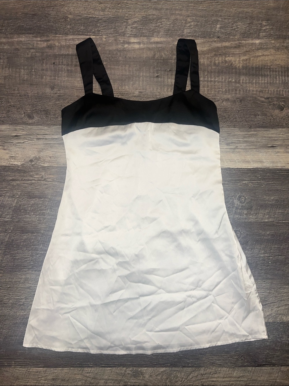 Peppermayo Black White Satin Look Mini Dress Y2K Women’s US 8